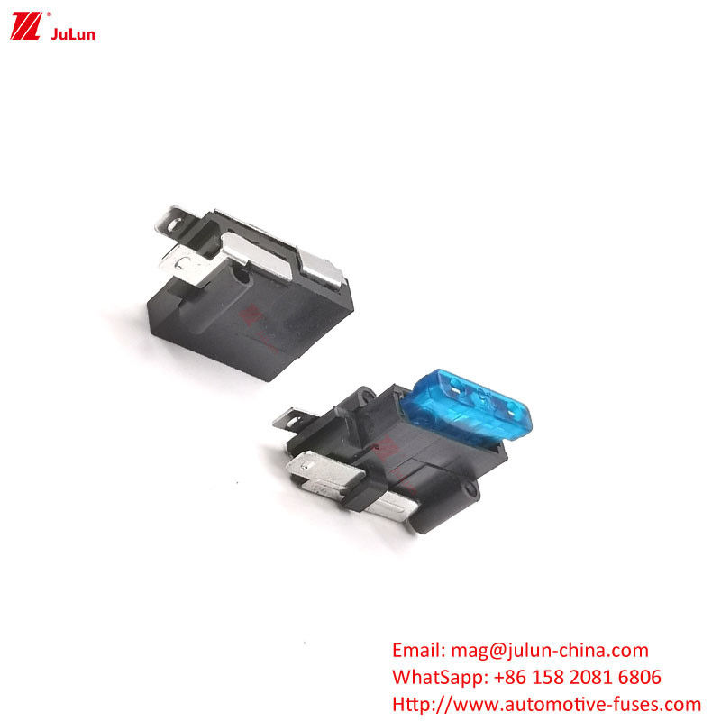 Ricambi elettrici per l'industria automobilistica Bipolari 32V 30A-500A Portatore di fusibili per automobili in rame