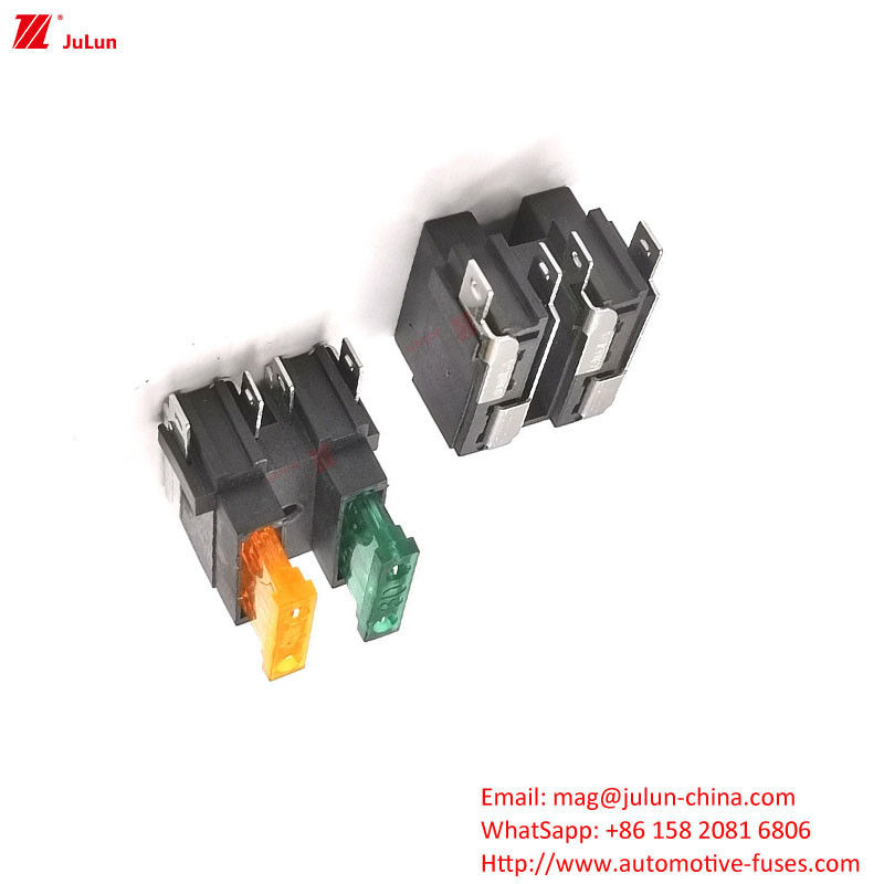Circuito Automotive Bolt Fuse Holder Mooring Circuit Breaker 30A-500A Materiale di alloggiamento in nylon di contatto in rame