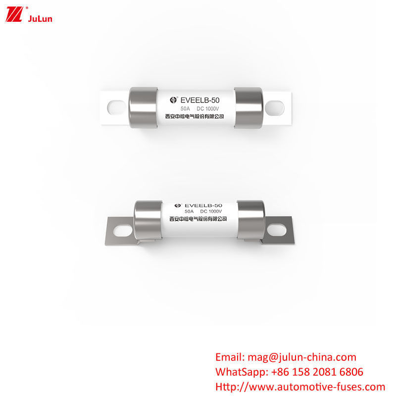 Protezione da bullone EV Fuse per caricabatterie EV portatile per soluzione di ricarica portatile DC1000V 10A-50A