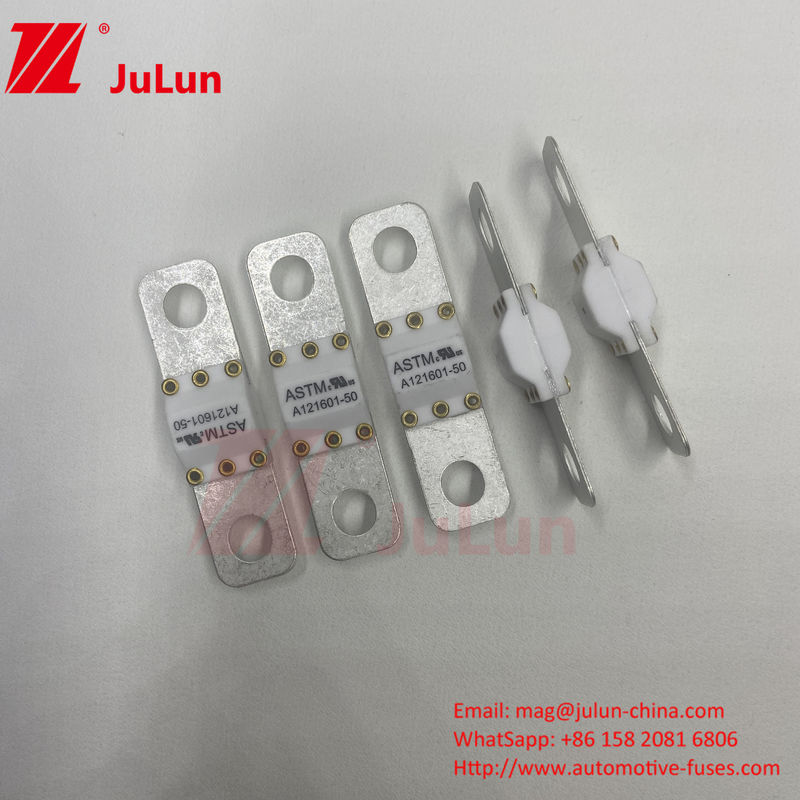 ASTM A121601-80A 125VDC EV Fast Charger / Veicolo elettrico Fast Charging Medium Fusing Bolt Screw Terminal Fuse