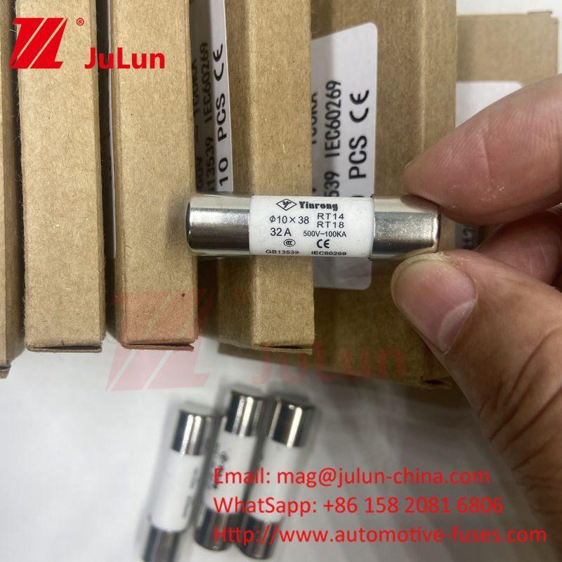 7A 10*38mm AC380V AC500V AC690V AC800V Fusibile fotovoltaico per sistemi fotovoltaici