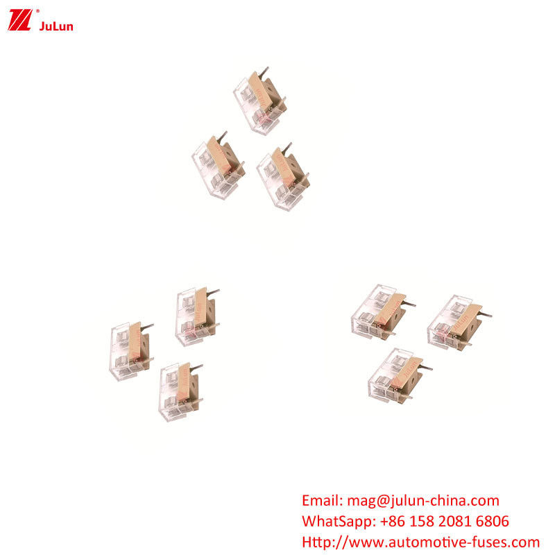 ANS / MIDI Piccolo supporto del fusibile Contatto di rame 32V Nylon Mooring Circuit Breaker Alloggiamento in plastica