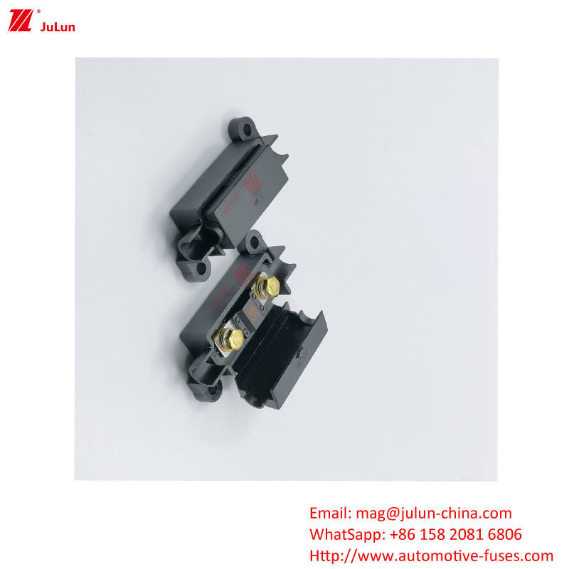 Bolt / Bolt Tipo 30A-500A Car Fuse Holder per la protezione del circuito bipolare automobilistico