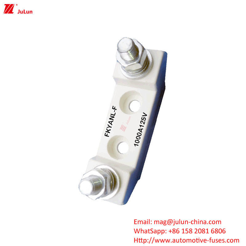 UL Standard Bipolar Automotive Spare Parts Plastic Housing Fuse / Fuse Holder Voltaggio nominale 125V