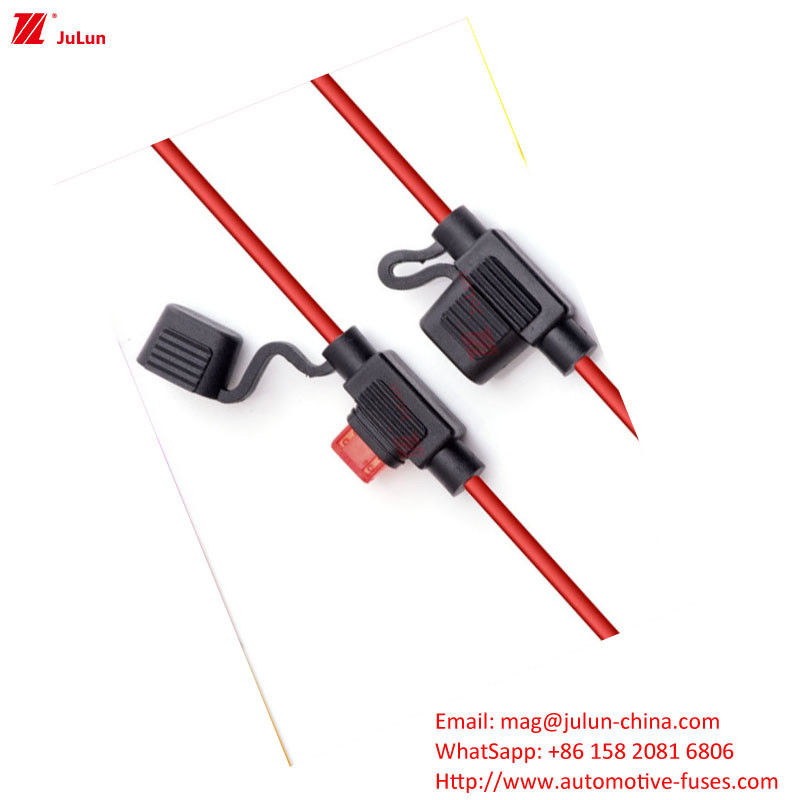 Inline Chip Fuse/Bracket/Circuit Protection I portatori di fusibili impermeabili sono ampiamente utilizzati per la protezione del circuito in tutti i tipi di veicoli che utilizzano materiali di contatto in rame resistenti