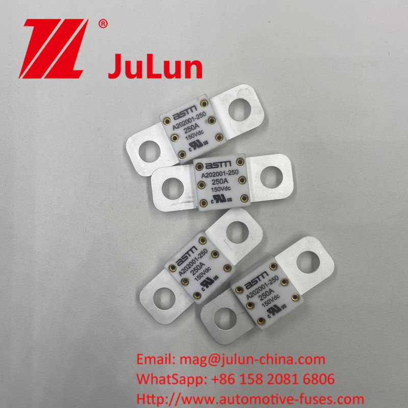 Fusibili ASTM in ceramica per veicoli elettrici Caratteristiche elettriche