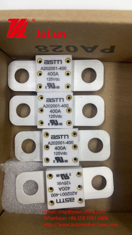 150VDC 500A A202001 Fusibili ceramici per veicoli con batteria di accumulo di energia per autoveicoli