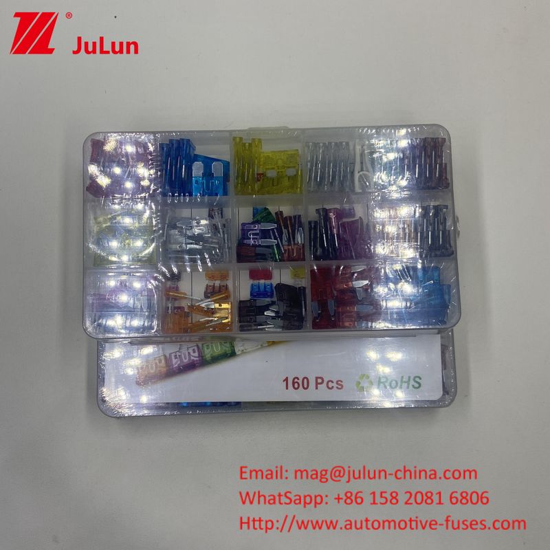 Fusibili per lame auto 40A 32V di ottone PA66 per auto SUV camion