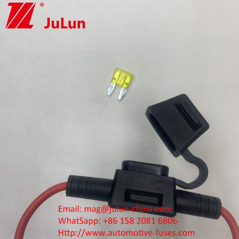 Portatore di fusibili per auto 16 calibro auto mini standard ATM Atc Blade Portatore di fusibili per auto impermeabile Portatore di fusibili