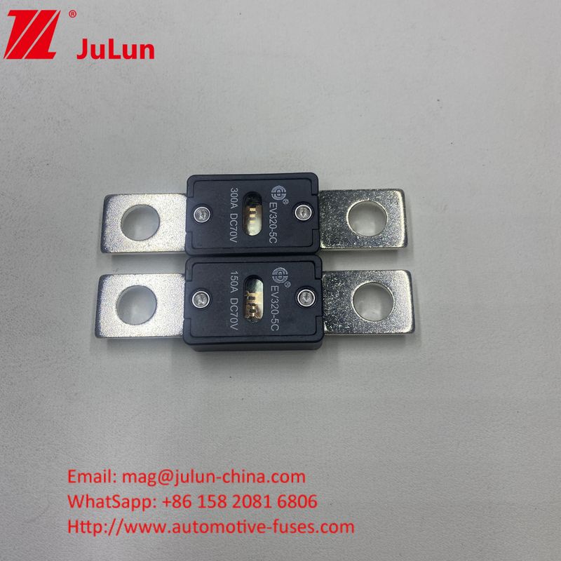 EV320-5X 80A 70VDC SINOFUSE Fusibili ceramici per automobili Protezione da corto circuito di piccole dimensioni Rame Argento Quarzo Sabbia Oro