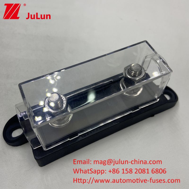 40A 50A 60A 70A 80A 100A 200A 250A 300A 400A 500A ANM Mega Bolt-Down Auto Fuse Holder Block con copertura isolante trasparente
