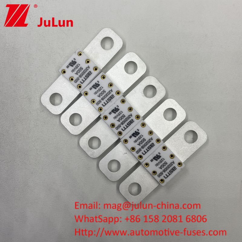 100A 125VDC Fuse della batteria per auto Ceramica Metallo Protezione da cortocircuito Solo alta corrente
