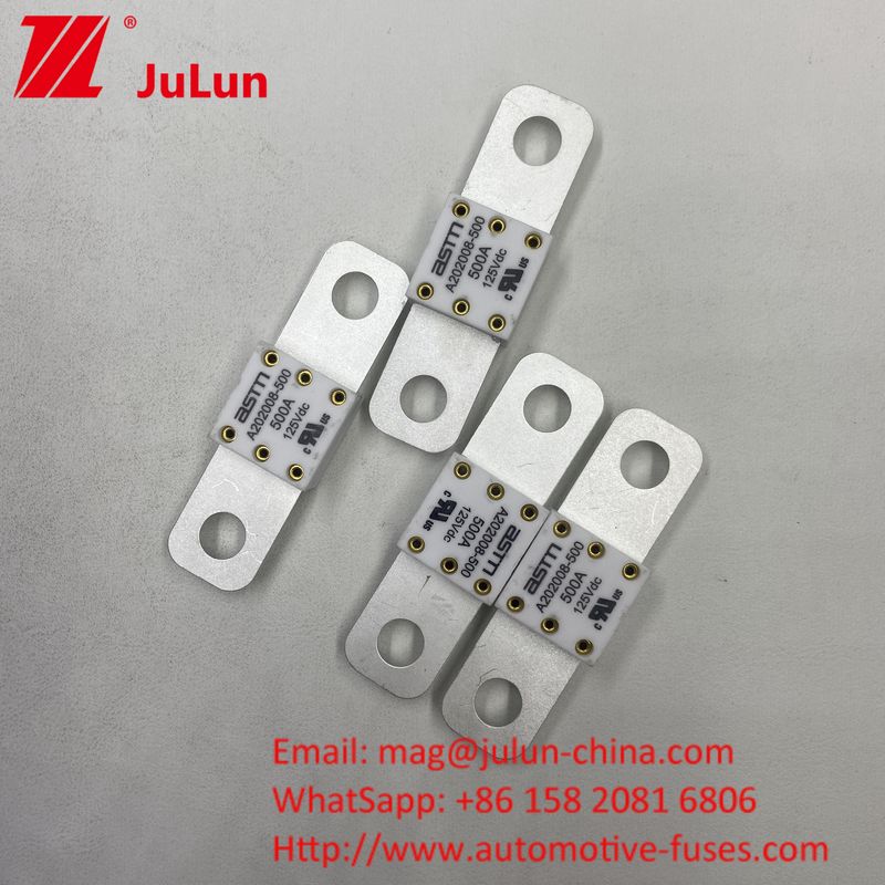300A 125VDC Fuse ceramica ad alta capacità di rottura inferiore a 125Vdc Automotive per veicoli pesanti