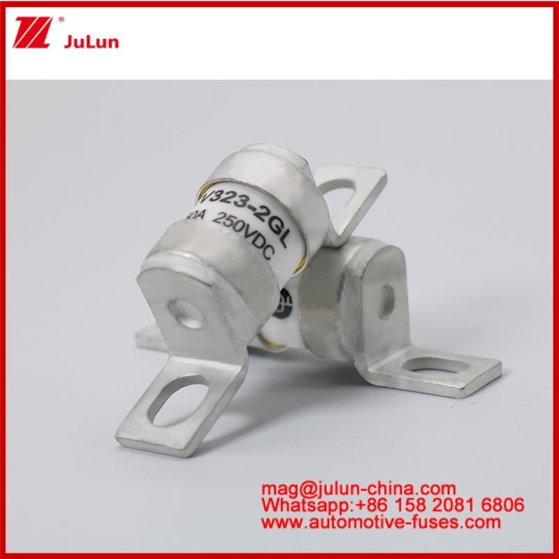 EV323-2GL 50A DC250VDC Tubulare fusibile in ceramica Corrente avvitata Struttura resistente alle vibrazioni Shock meccanico EV o HEV Dimensioni compatte Veicolo elettrico ad alta potenza