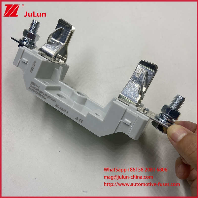 225A 160A 125A NT000/NH000 125A Fusibile/portafusibile a lama Fusibile in ceramica Base fusibile in porcellana
