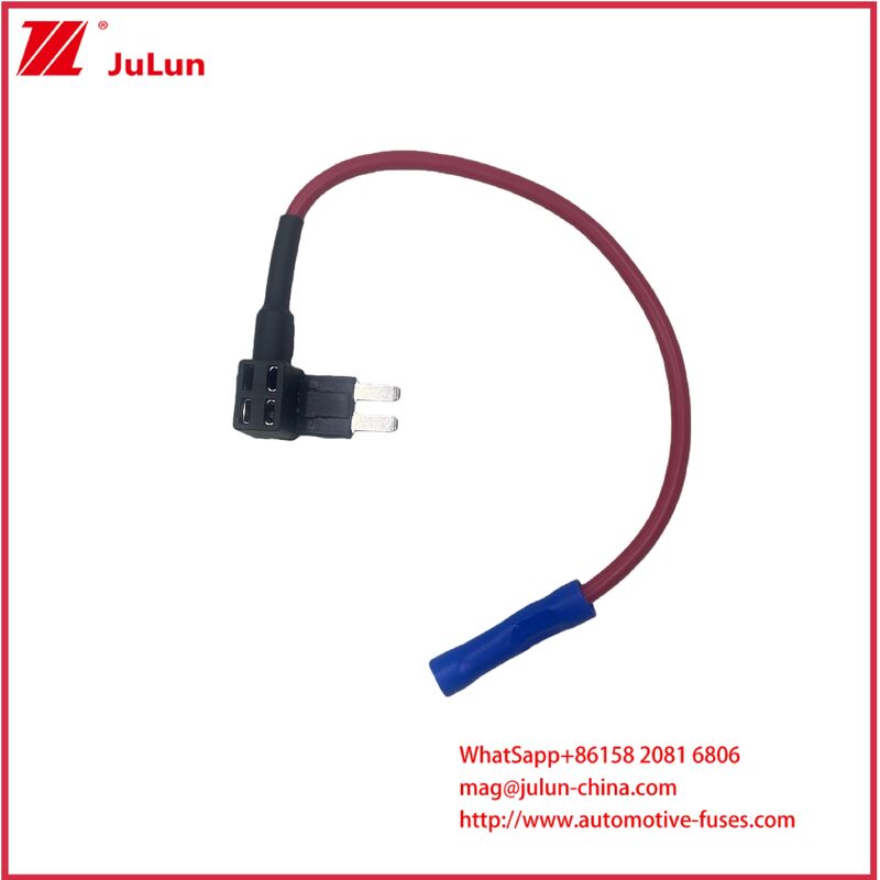 Wire harness terminal Blade Mini Micro2 Power Fuse holder 1A 5A 7A 15A 32V Car Fuse Holder Featuring PVC brass Material Designed for ACU ACN ACS ACZ ANL ANM ANS Fuse Applications Long Lasting