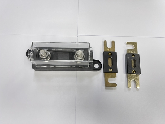 La grande corrente di ANL tappa nell'audio supporto PA66 Tin Plating d'ottone del fusibile dell'automobile