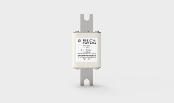 prestazione eccellente veloce di CC del fusibile RSZ307-01-EVZE del veicolo elettrico ceramico di 630A 750VDC