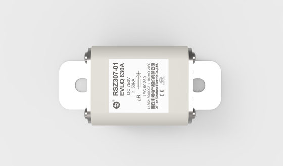 Fusibile veloce ceramico eccellente RSZ307-01-EVLQ 630A 750VDC di prestazione EV di CC