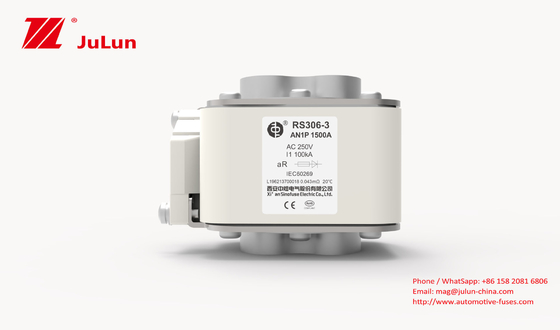 Funzione risistemata automatica del fusibile RS306-3-AN1P 1500A 250VAC del veicolo elettrico di ROHS