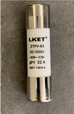 63A 1000VDC Fuso fotovoltaico solare F - 14x51mm Intervallo di temperatura -50-105°C