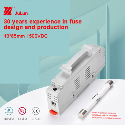 Fusibili fotovoltaici di grado industriale 1000V DC 15A Alta tensione nominale 1500V DC 40A DC