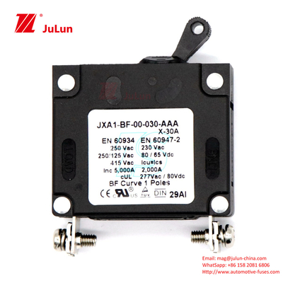 Protettore di interruttore di sovraccarico Toggle Reset 25A 30A 40A Corrente AC DC interruttore marino