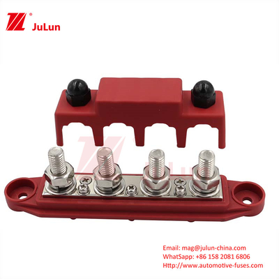 Rv Yacht Bus Max Voltage 48VDC Portatore di fusibile a bassa tensione 62.5A Corrente nominale Corrente terminale 20A