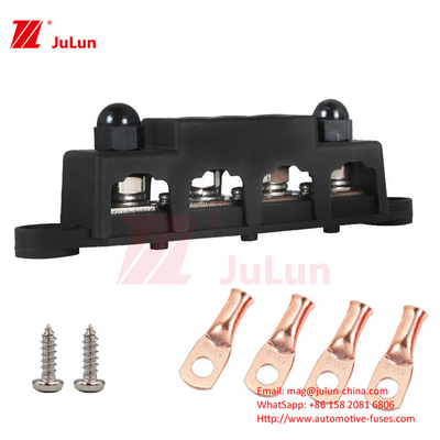 Rv Yacht Bus M8M10 Terminale per cablaggio a corrente elevata Corrente 20A ABS Ottone in lega di zinco 248g