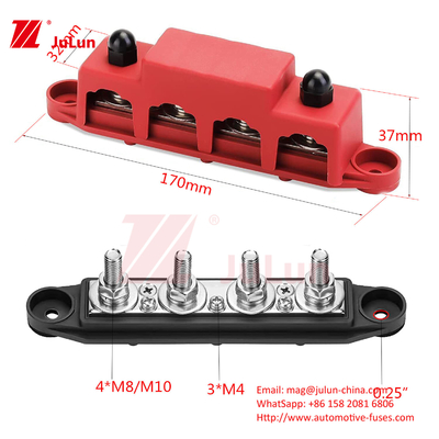 Rv Yacht Bus M8M10 cavo ad alta corrente rotolo rosso nero 4 rotolo distribuzione blocco manifold bar