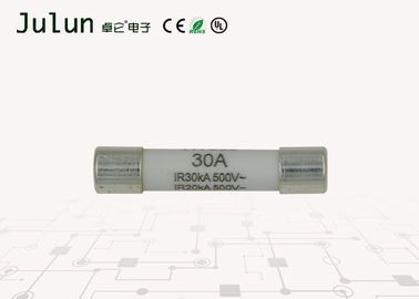 Fusibile ad alta tensione 30A 6x30mm di CC del CE per l'applicazione di energia solare del sistema di Pv