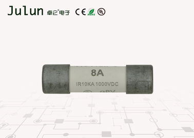 Del taglio veloce ad alta tensione ceramico di CC 8 materiale senza piombo del fusibile 10x38mm di amp 1000v