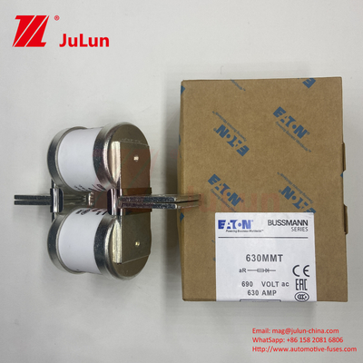 630A M6/M8 Fusibili per autoveicoli in ceramica Twin Flat Plate Bolt Type Fuse 630MMT