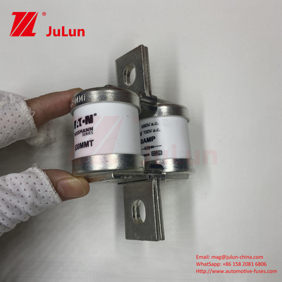 BUSSMANN 630MMT 690V Fusibili per autoveicoli in rame ceramico M6/M8 Installazione 630A Fusibili di sicurezza per corrente elettrica