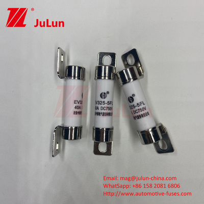 Fusibili montati a bullone in ceramica per autoveicoliEv325 Fusibile montato a bullone 10A 15A 40A 50A 750VDC