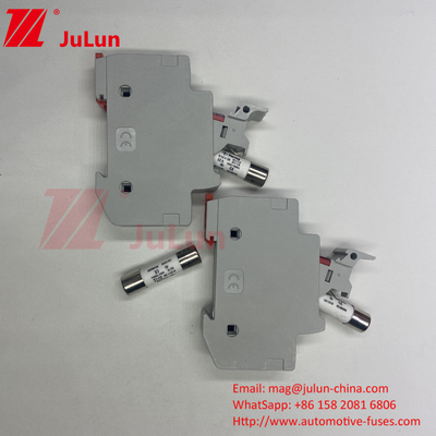 20A Solar PV Fuse Holder con fusibile per la scatola del bus fotovoltaico Nqqk RT16D-00 TPS Corrente continua 80V 250A Fuso di energia solare