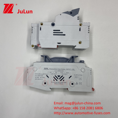 Invertitore solare fotovoltaico con porta fusibili solare Din Rail 14x51 mm / porta fusibili solare Pv