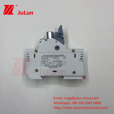 Fuso fotovoltaico solare con elemento di fusibile argento materiale 32A 3P 10*38 1000VDC