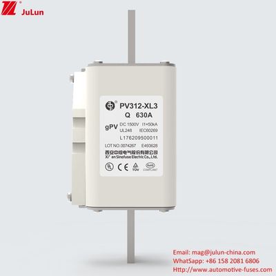 PV312 DC1500V Fusibili a stringa fotovoltaici per alloggiamenti ceramici