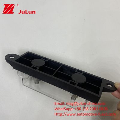 ANL Bolt Design antipolvere Car Fuse Holder Nero Blu Oro trasparente