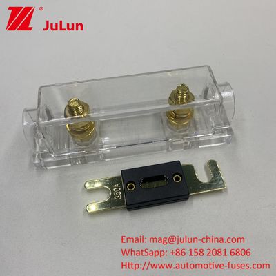 Trasparente oro ANL Car Audio Screw Bolt Holder