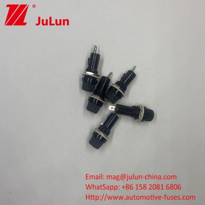 Tipo di manopola Car Fuse Holder Tube Socket per 6 * 30mm Assistenza pannello di montaggio