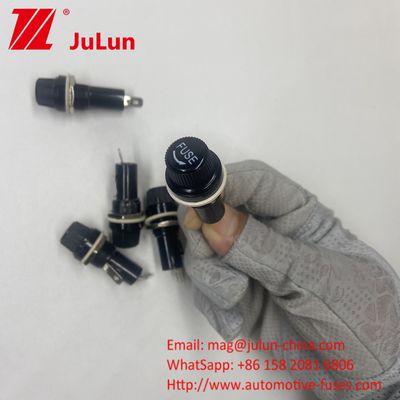 6x30 6x32mm pannello montato porta fusibile auto baionetta tipo 10A 20A 250V PCB Fuse Blocco Base