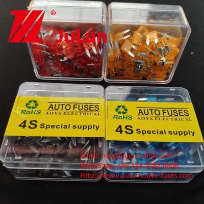Fusibili a lame Shunt Automotive 10A 32V Autobus Aeromobili Per vendita nel mercato esterno