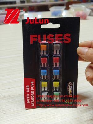 Fusibili a lame durevoli da 32 V a 15 A per applicazioni offroad per camion di shunt