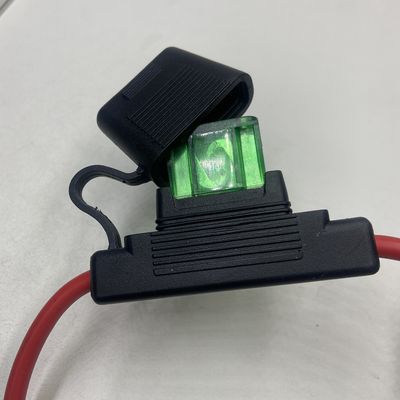 50A 15A 30A 60A Sistemi di alimentazione per auto Portatore di fusibile per auto Applicabile a fusibile MIDI e progettato per materiale in ottone in lega di zinco ABS
