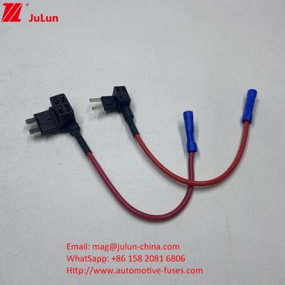 Adaptatore di presa standard Mini Tap Car Fuse Holder 10A/15A/20A Rimetro di ottone Placcaggio di stagno Spirale semplice