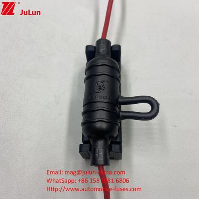10x38mm 5x20mm 6x30mm Porta fusibile in linea impermeabile all'aria aperta impermeabile alla polvere PA66 Alloggiamento per illuminazione da palcoscenico a luci di strada