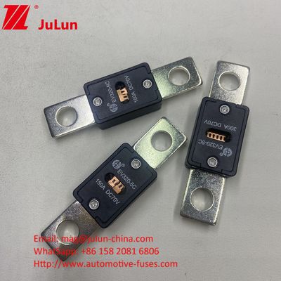 EV320-5C 200A 70VDC Fuse di ricarica rapida per veicoli elettrici 68*19*10mm