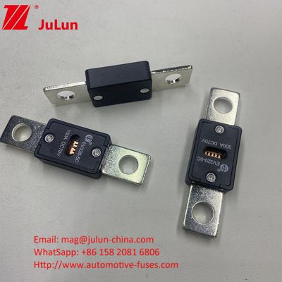 Distanza di buco di 51 mm EV320*-5X 225A 70VDC Fusibili 68*19*10mm 6KA Capacità di rottura per veicoli di alte prestazioni